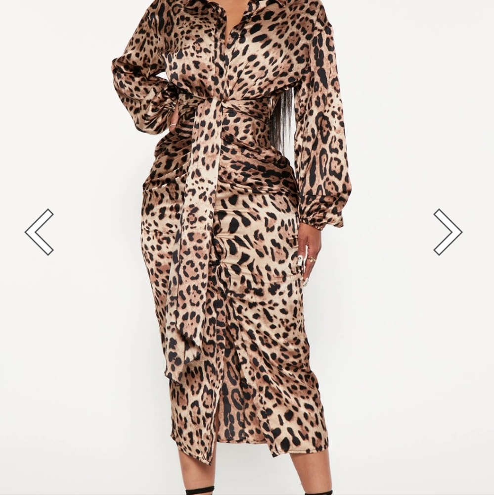Women's Leopard print dress